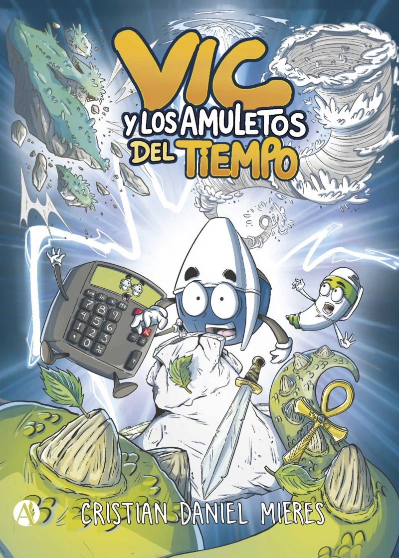 Portada: Vic y los amuletos del tiempo