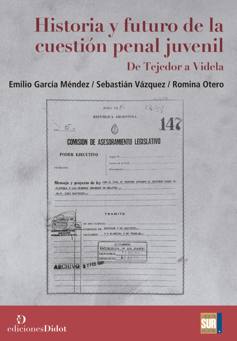 Portada: Historia y futuro de la cuestión penal juvenil
