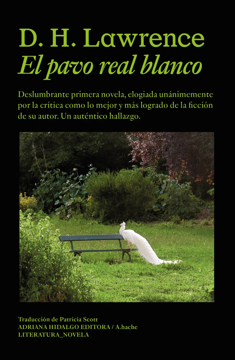 Portada: El pavo real blanco