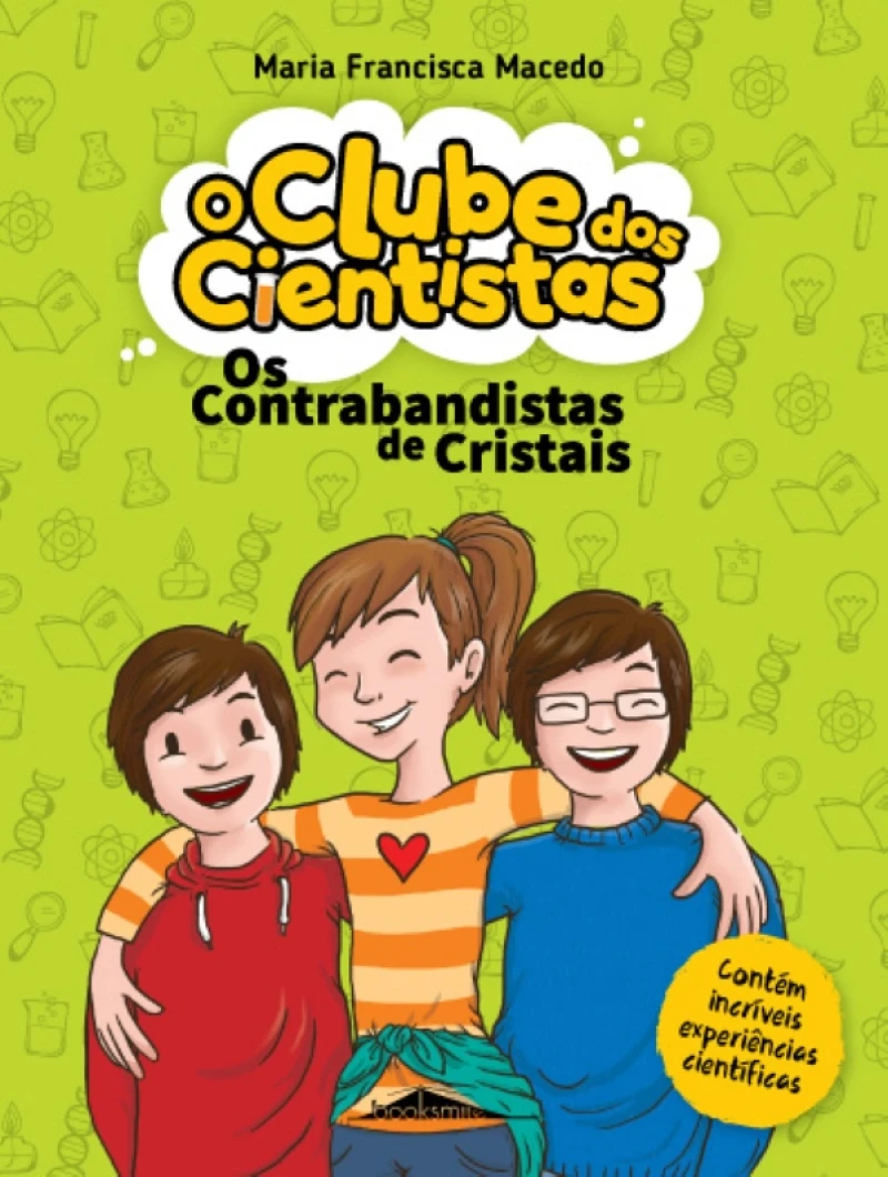 Portada: O Clube dos Cientistas 1: Os Contrabandistas de Cristais
