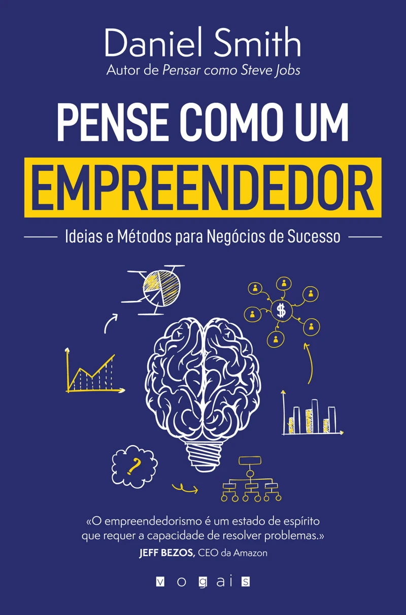 Portada: Pense Como um Empreendedor: Ideias e Métodos para Negócios de Sucesso