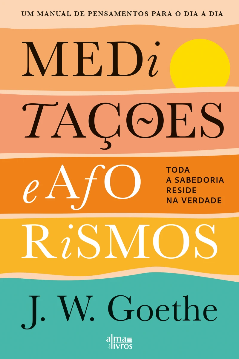 Portada: Meditações e Aforismos