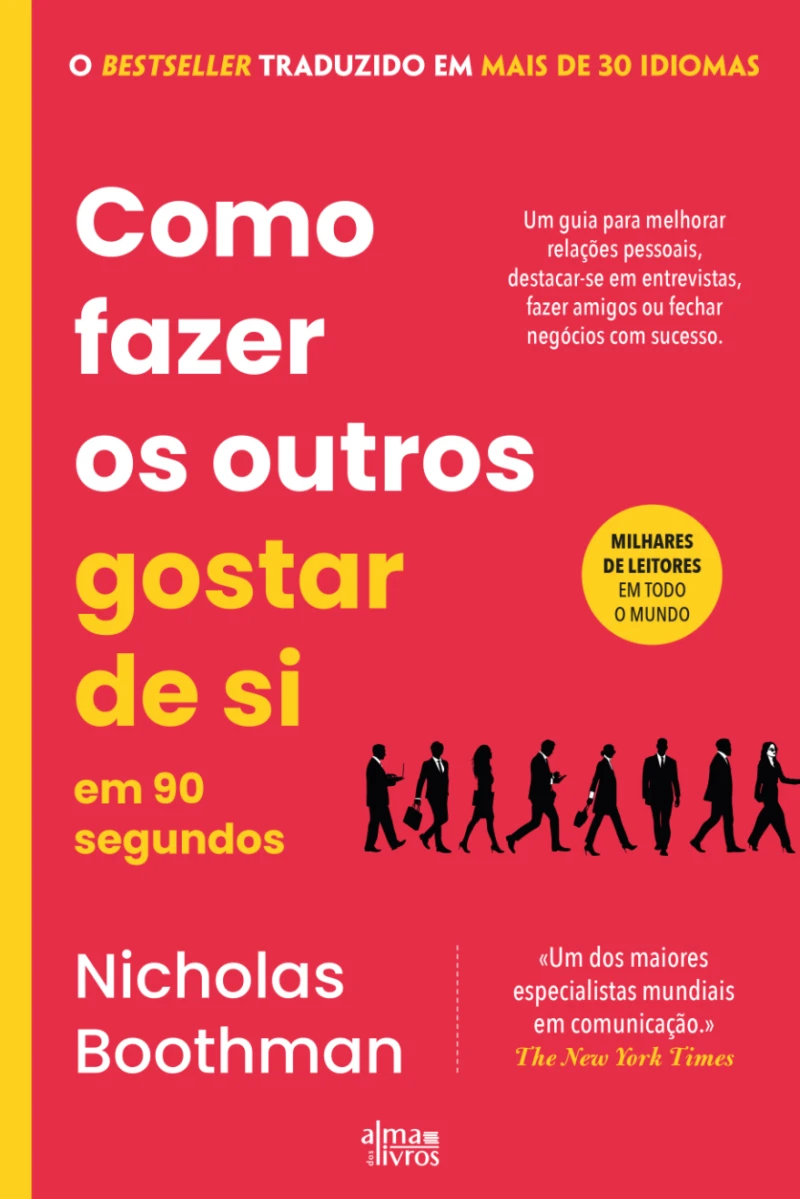 Portada: Como Fazer as Pessoas Gostarem de Si em 90 Segundos
