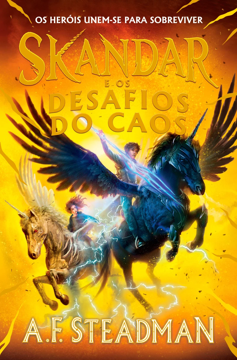 Portada: Skandar 3: Skandar e os Desafios do Caos (Skandar 3)