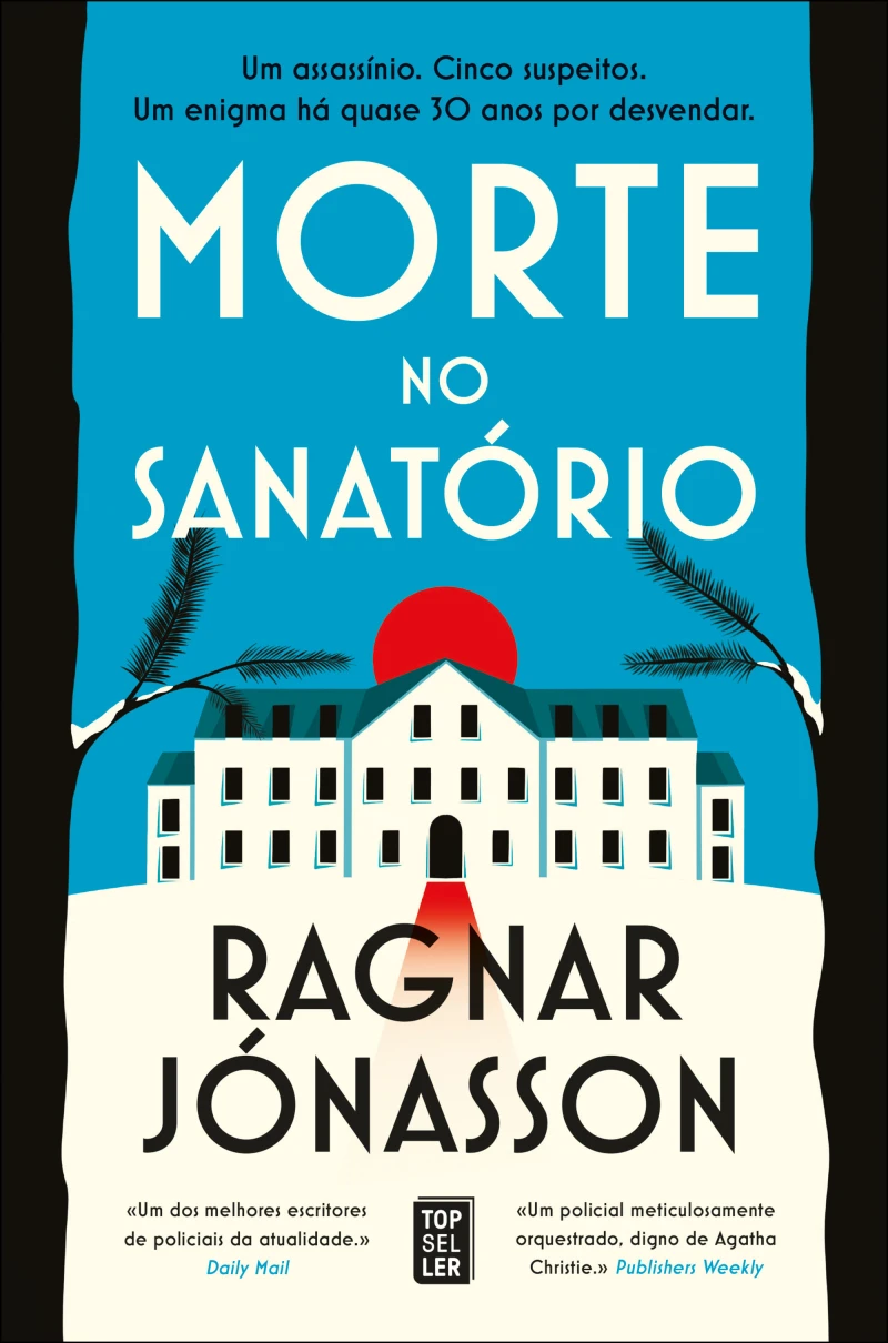 Portada: Morte no Sanatório (Helgi 1)