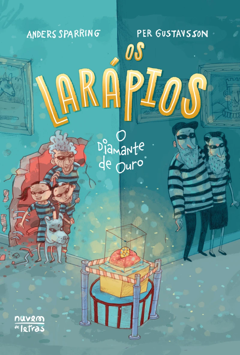 Portada: Os Larápios 1: O Diamante de Ouro