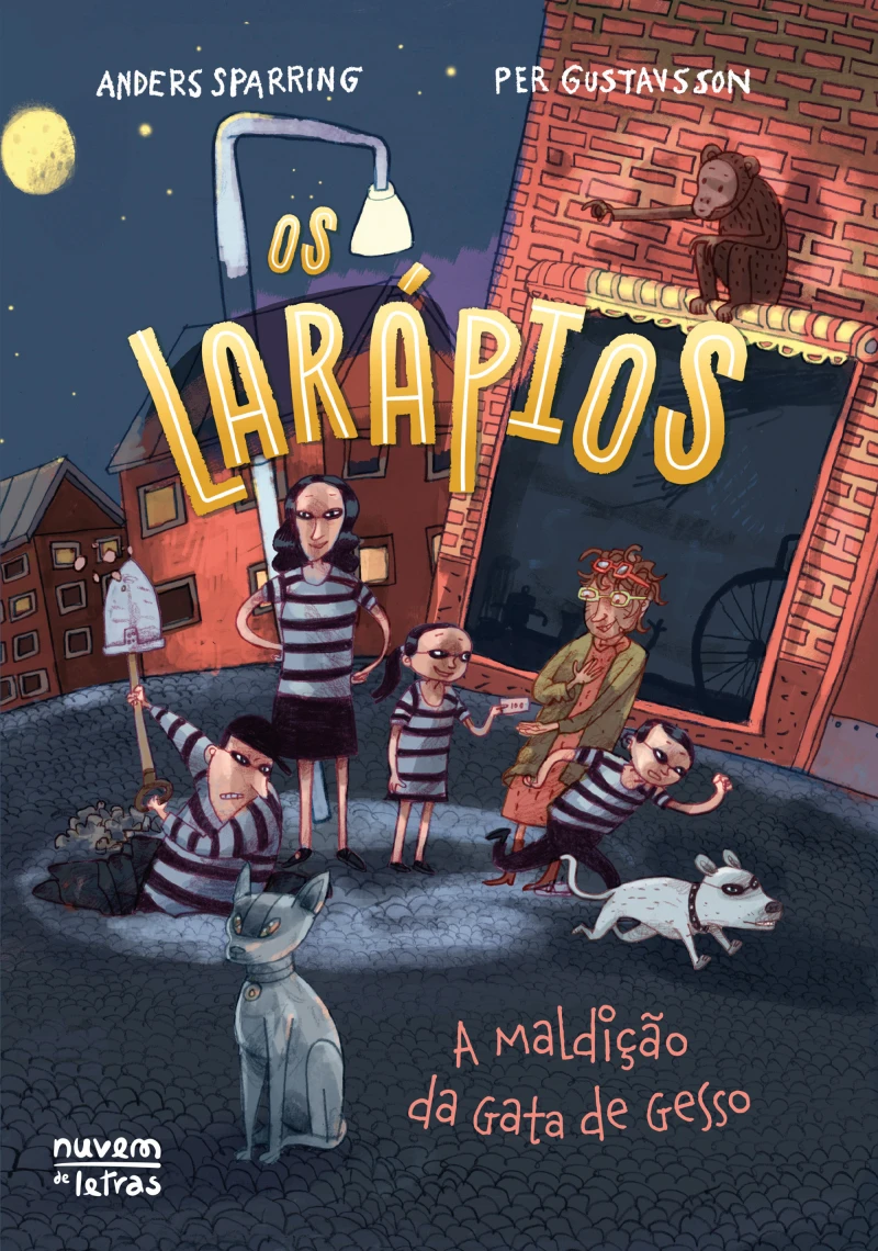 Portada: Os Larápios 3: A Maldição da Gata de Gesso