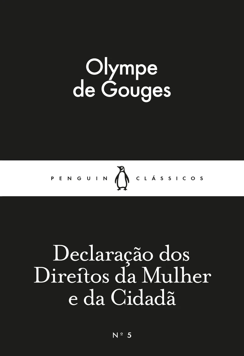 Portada: Declaração dos Direitos da Mulher e da Cidadã