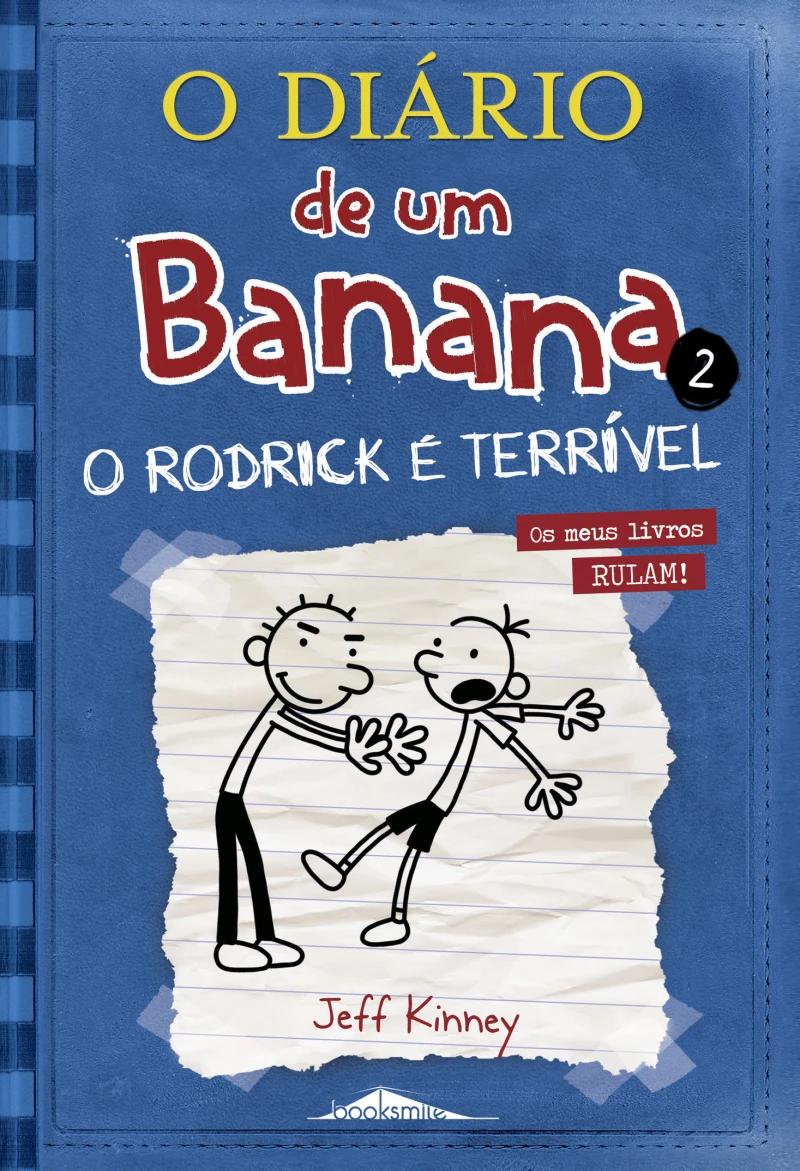 Portada: O Diário de um Banana 2: O Rodrick é Terrível
