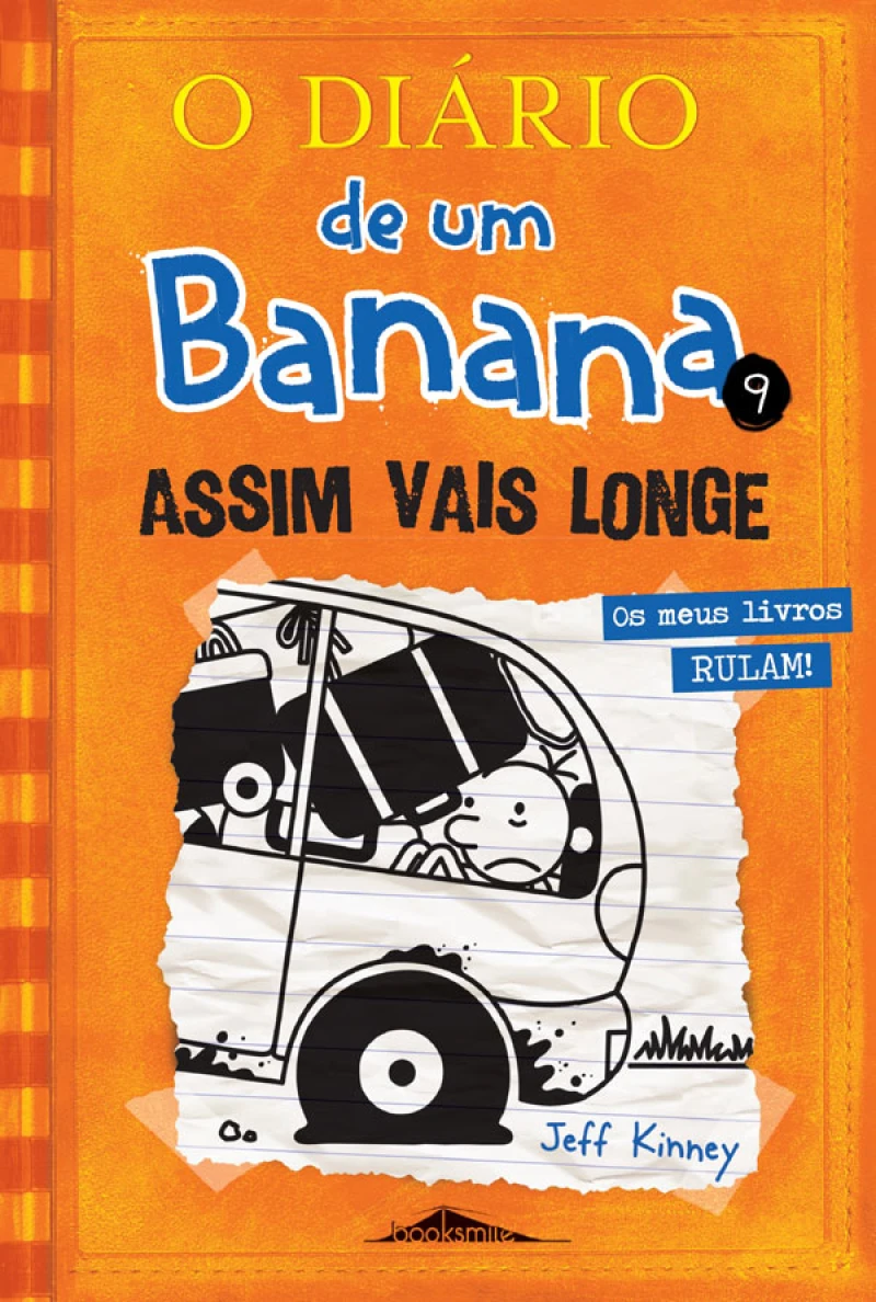 Portada: O Diário de um Banana 9: Assim Vais Longe