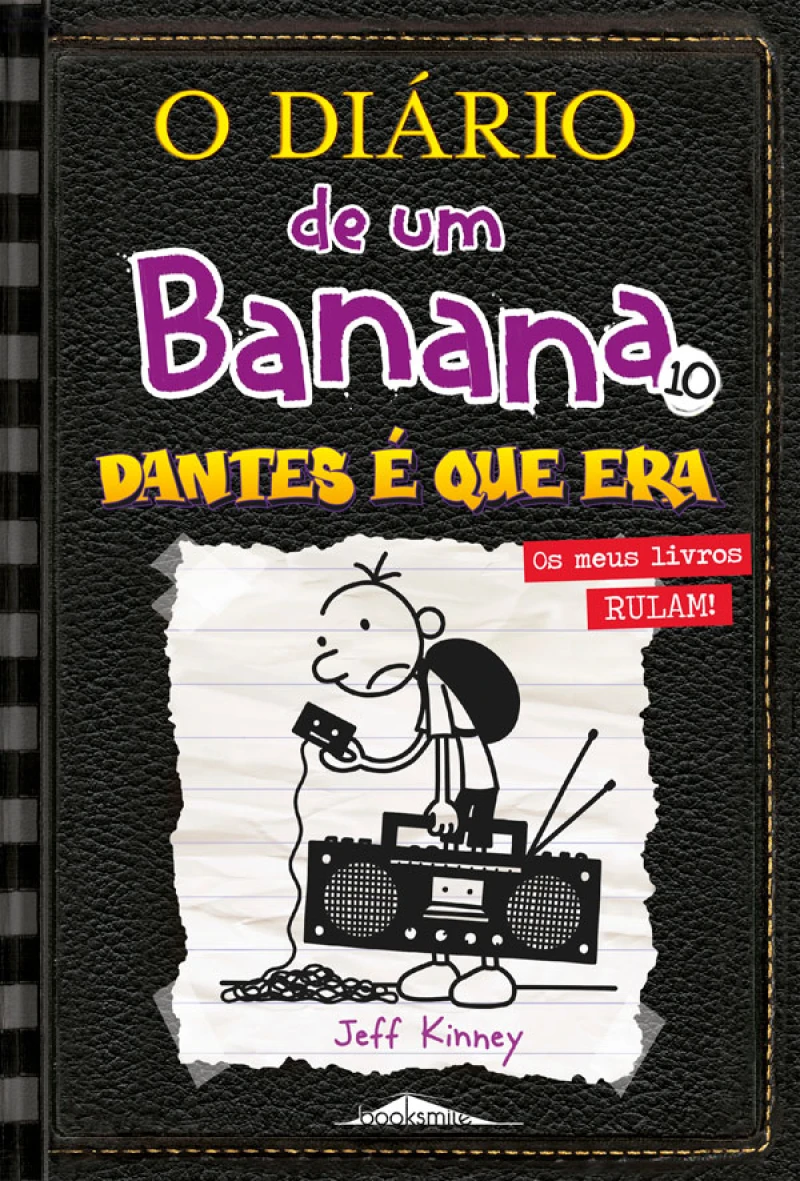 Portada: O Diário de um Banana 10: Dantes É que Era