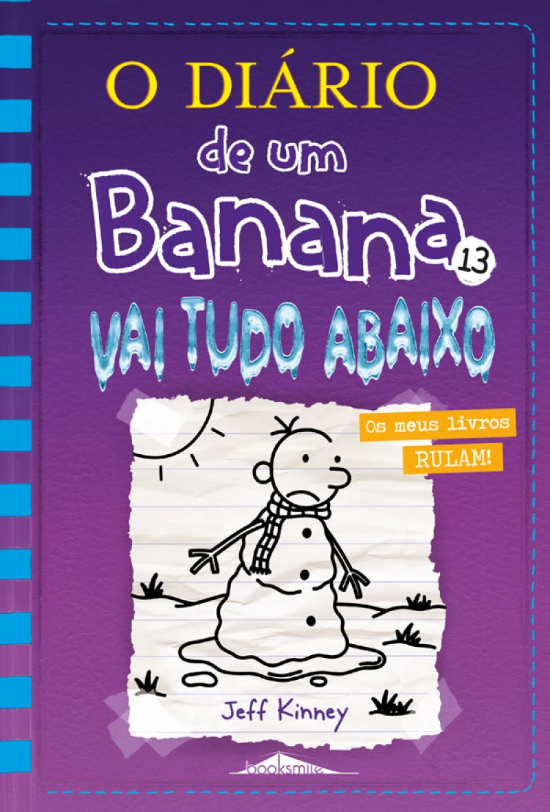 Portada: O Diário de um Banana 13: Vai Tudo Abaixo