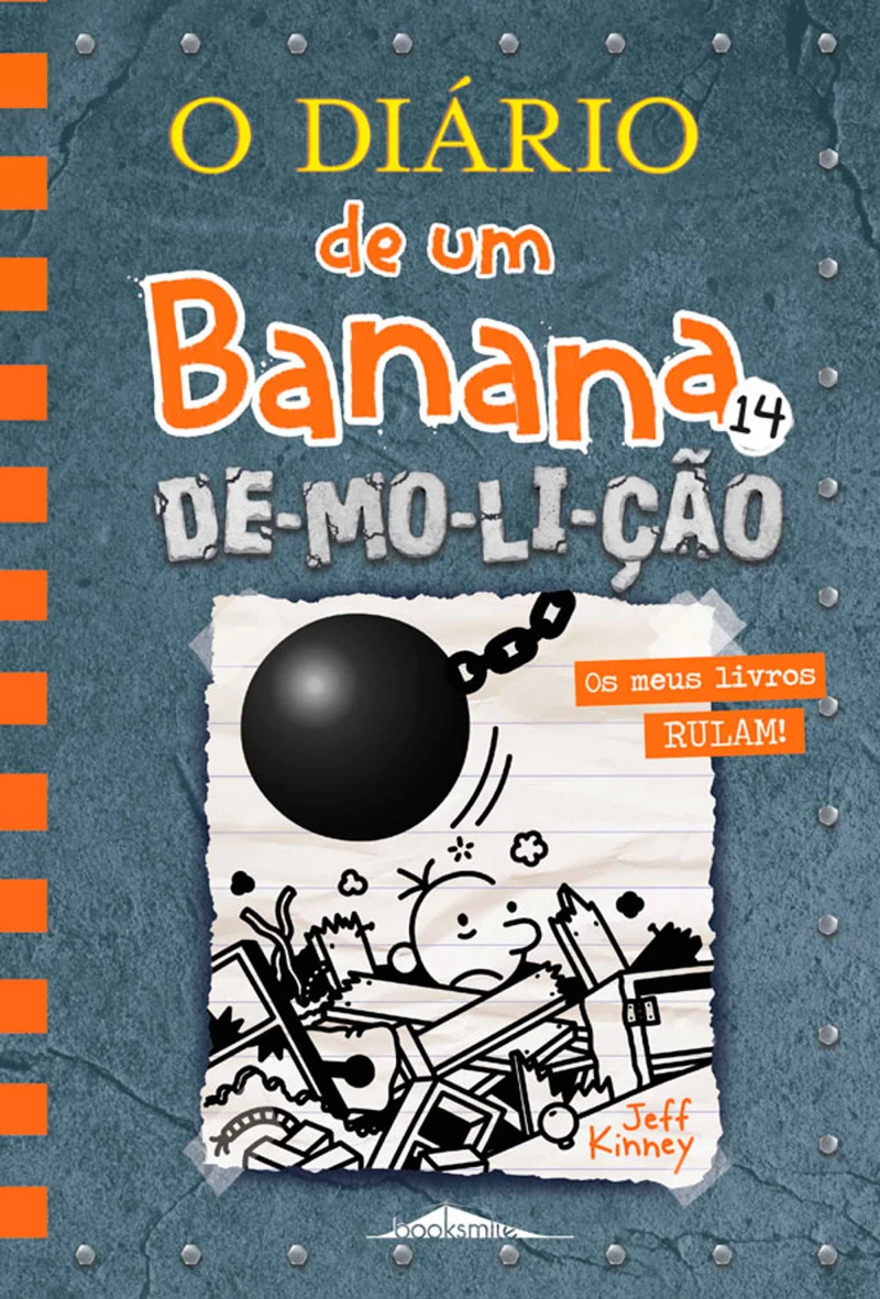 Portada: O Diário de um Banana 14: DE-MO-LI-ÇÃO