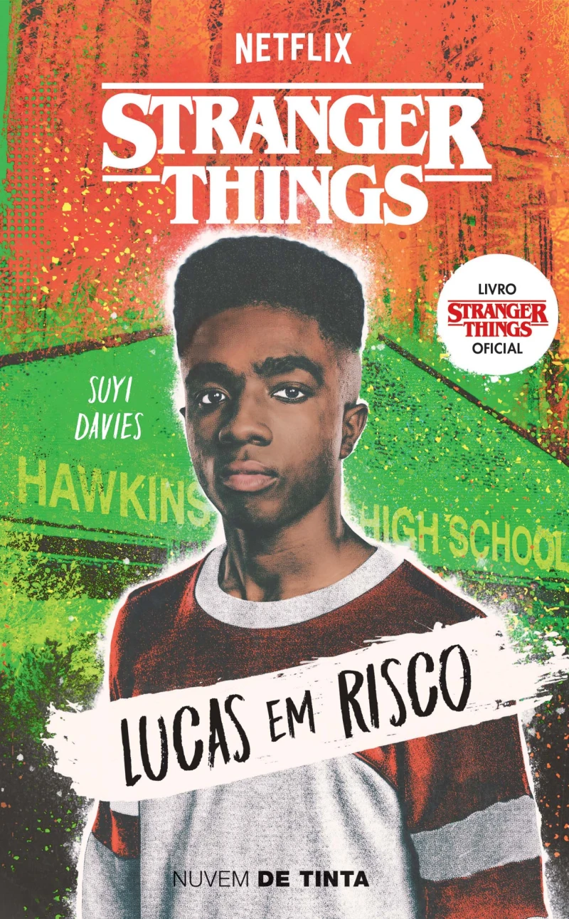 Portada: Stranger Things: Lucas em risco (Série Stranger Things 3)