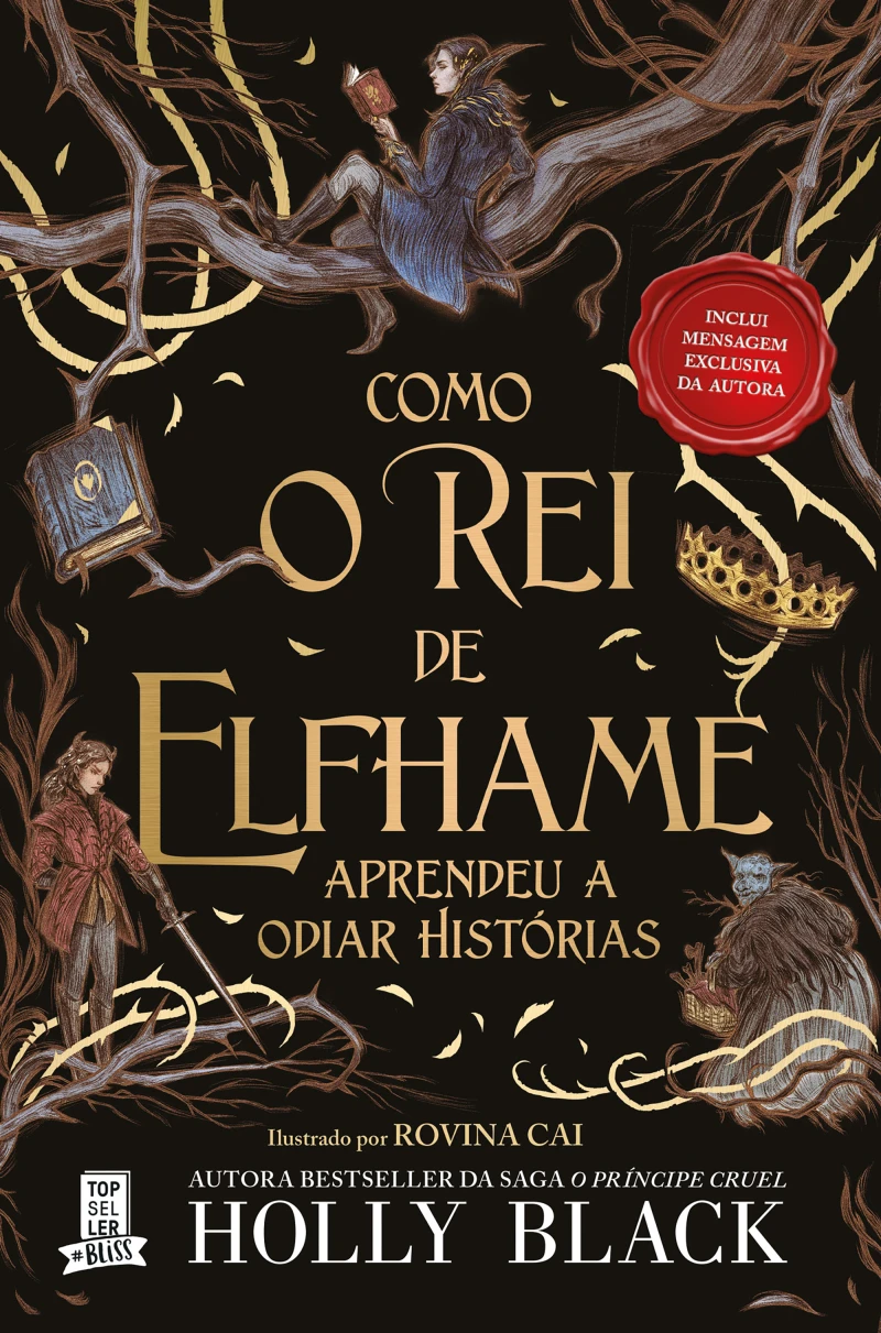 Portada: Como o Rei de Elfhame Aprendeu a Odiar Histórias