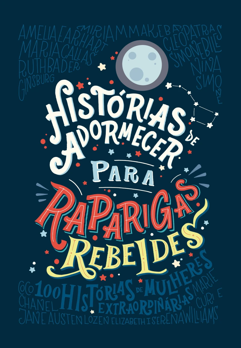 Portada: Histórias de adormecer para raparigas rebeldes (Raparigas Rebeldes 1)
