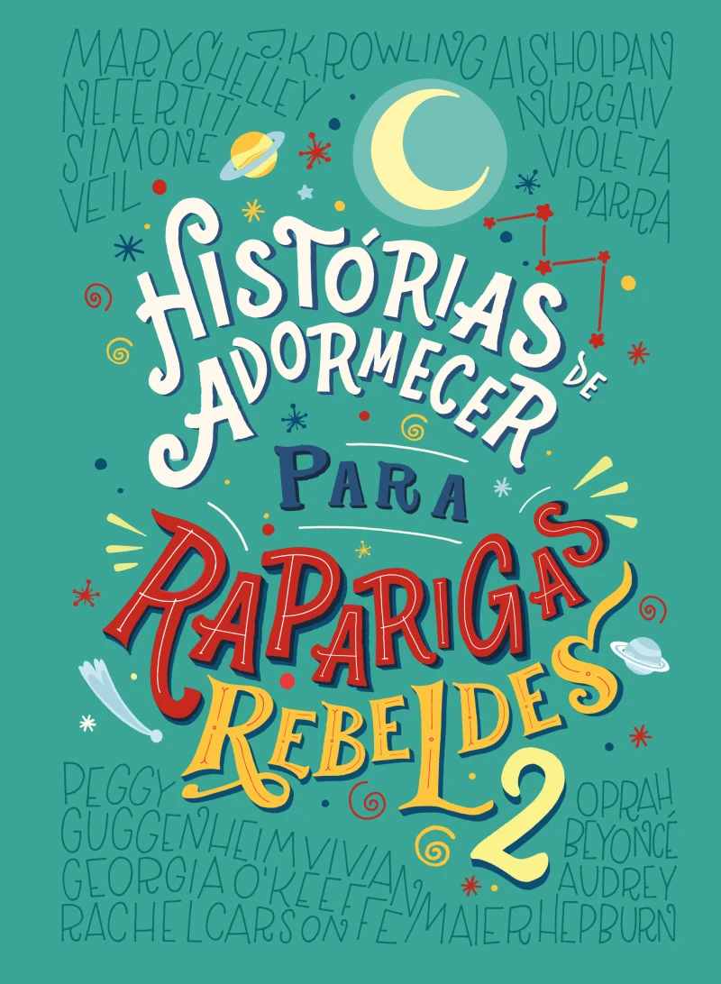 Portada: Histórias de adormecer para raparigas rebeldes (Raparigas Rebeldes 2)