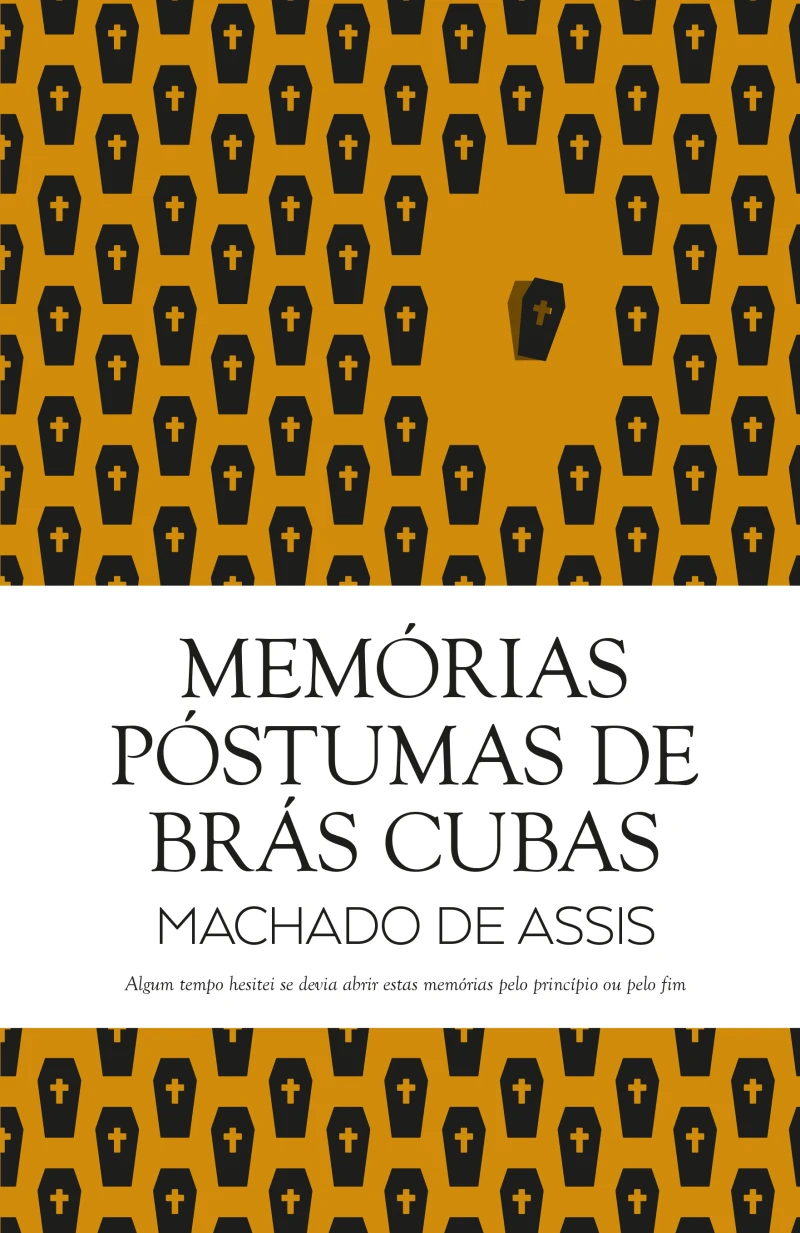Portada: Memórias Póstumas de Brás Cubas