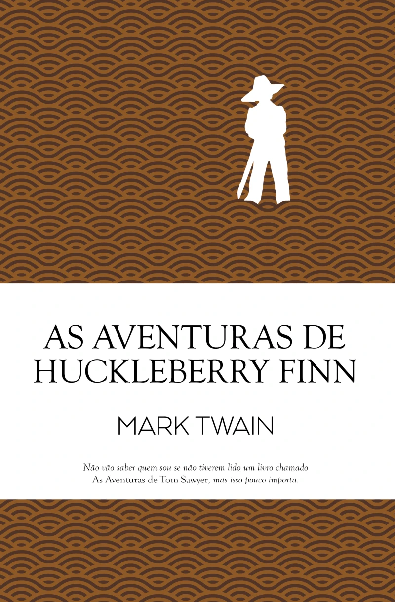 Portada: As Aventuras de Huckleberry Finn