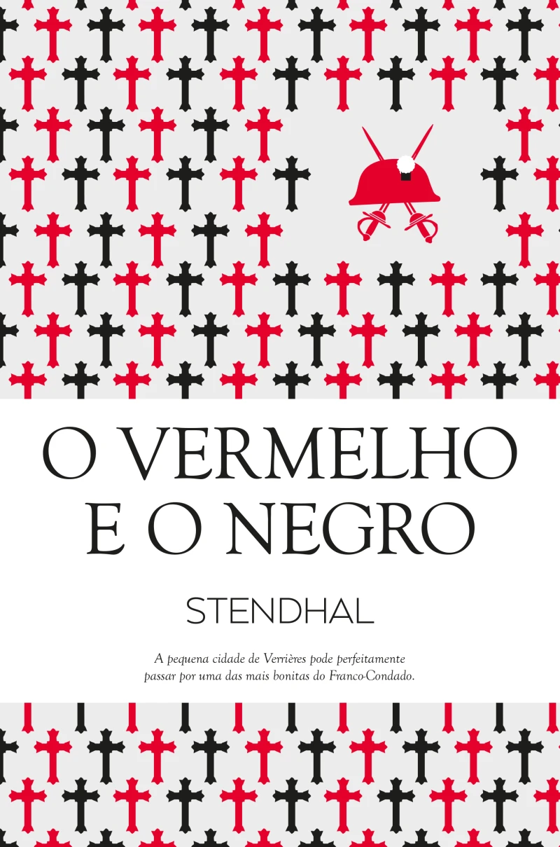 Portada: O Vermelho e O Negro