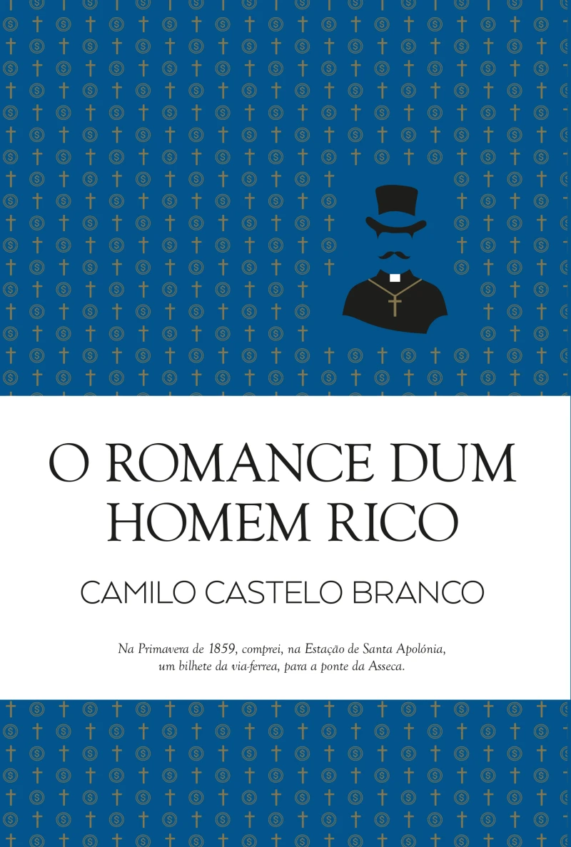 Portada: O Romance dum Homem Rico