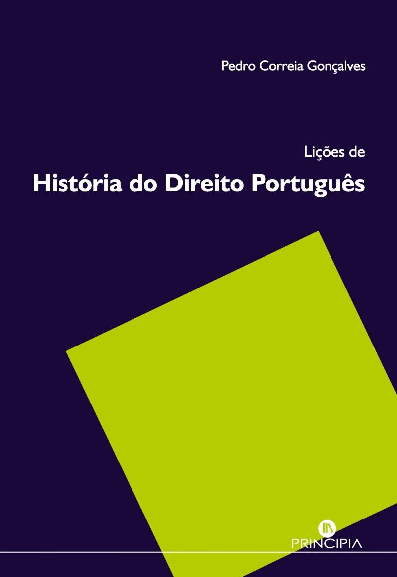Portada: Lições de História do Direito Português