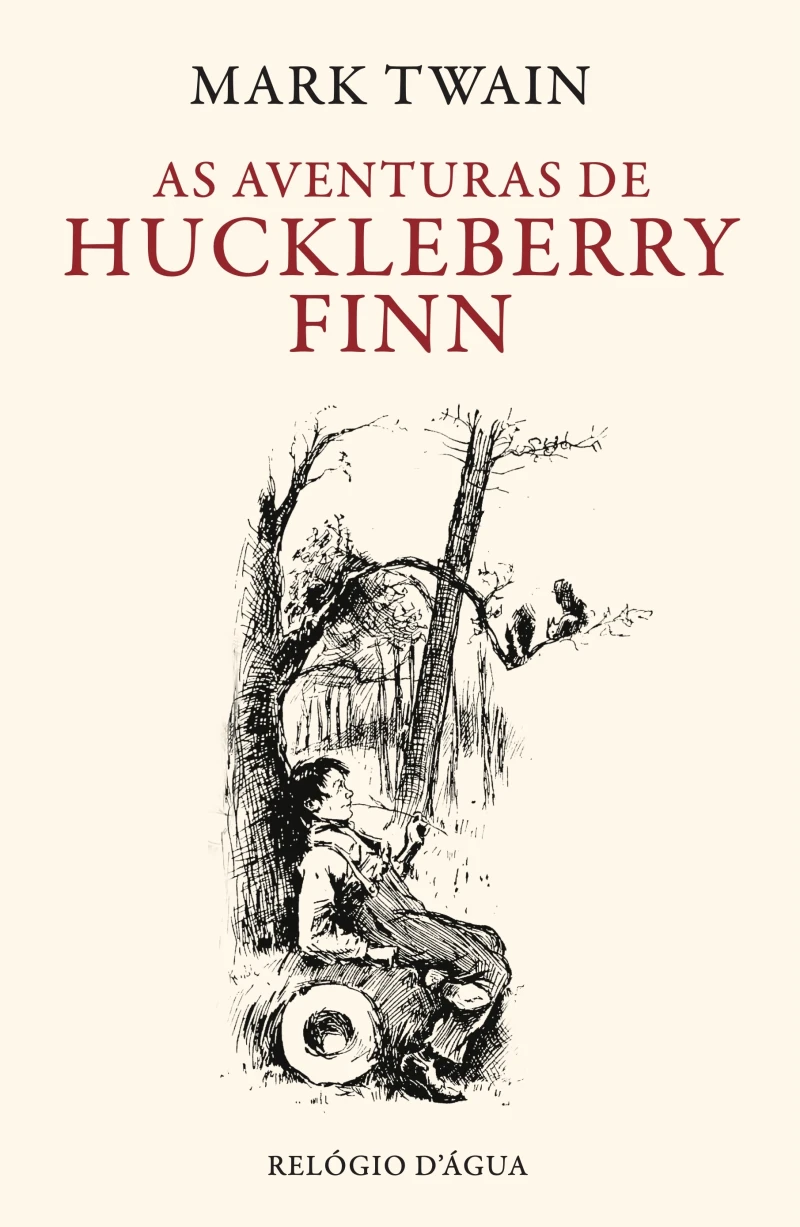 Portada: As Aventuras de Huckleberry Finn