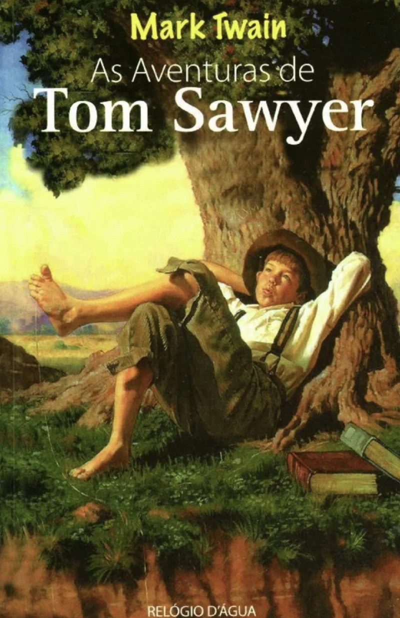 Portada: As Aventuras de Tom Sawyer