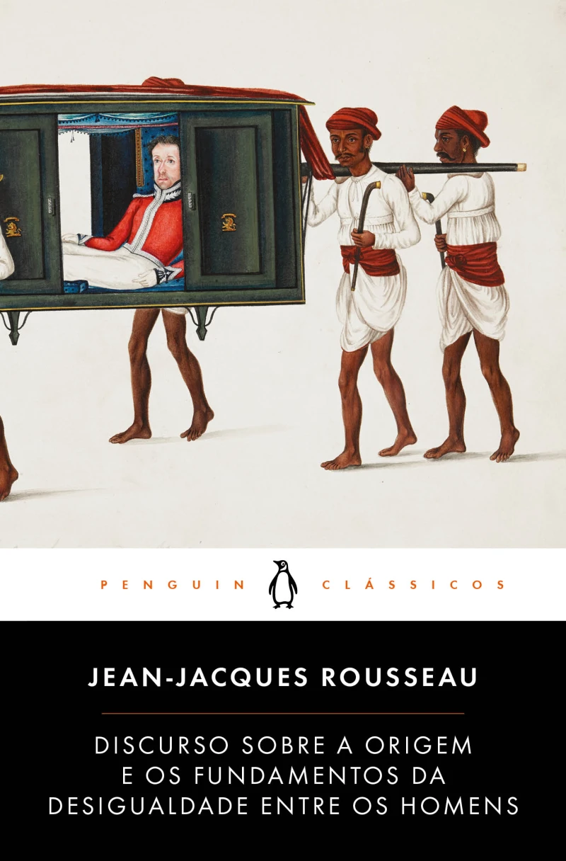 Portada: Discurso sobre a Origem e os Fundamentos da Desigualdade entre os Homens