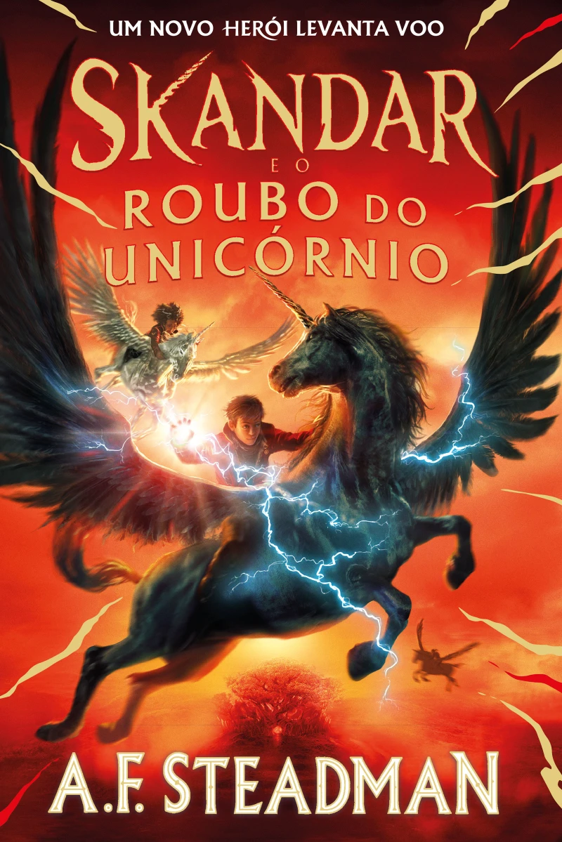 Portada: Skandar 1: Skandar e o Roubo do Unicórnio (Skandar 1)