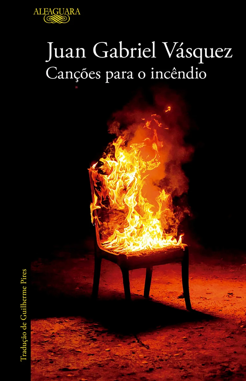 Portada: Canções para o incêndio