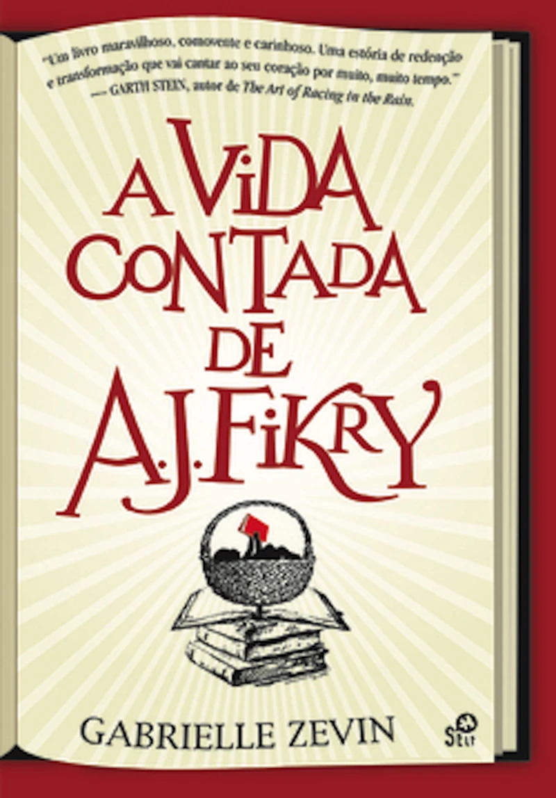 Portada: A Vida Contada de A. J. Fikry