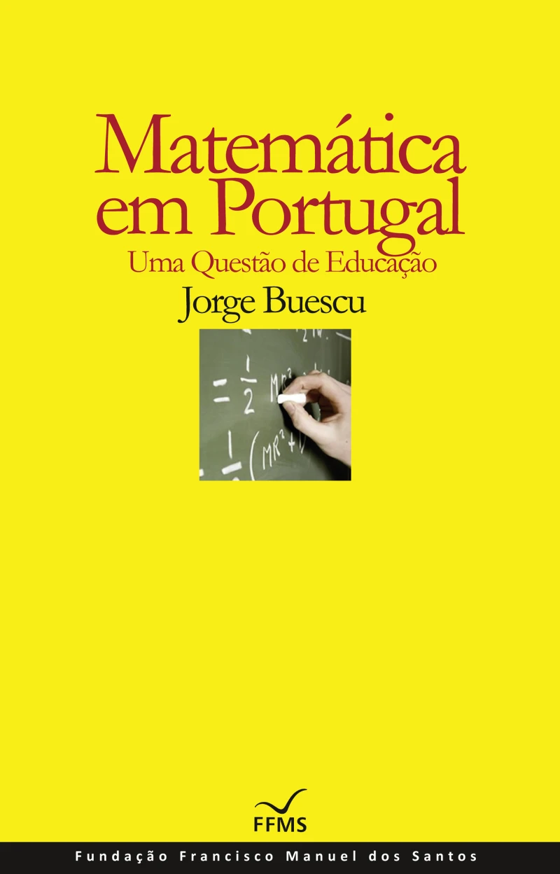 Portada: Matemática em Portugal, Uma Questão de Educação