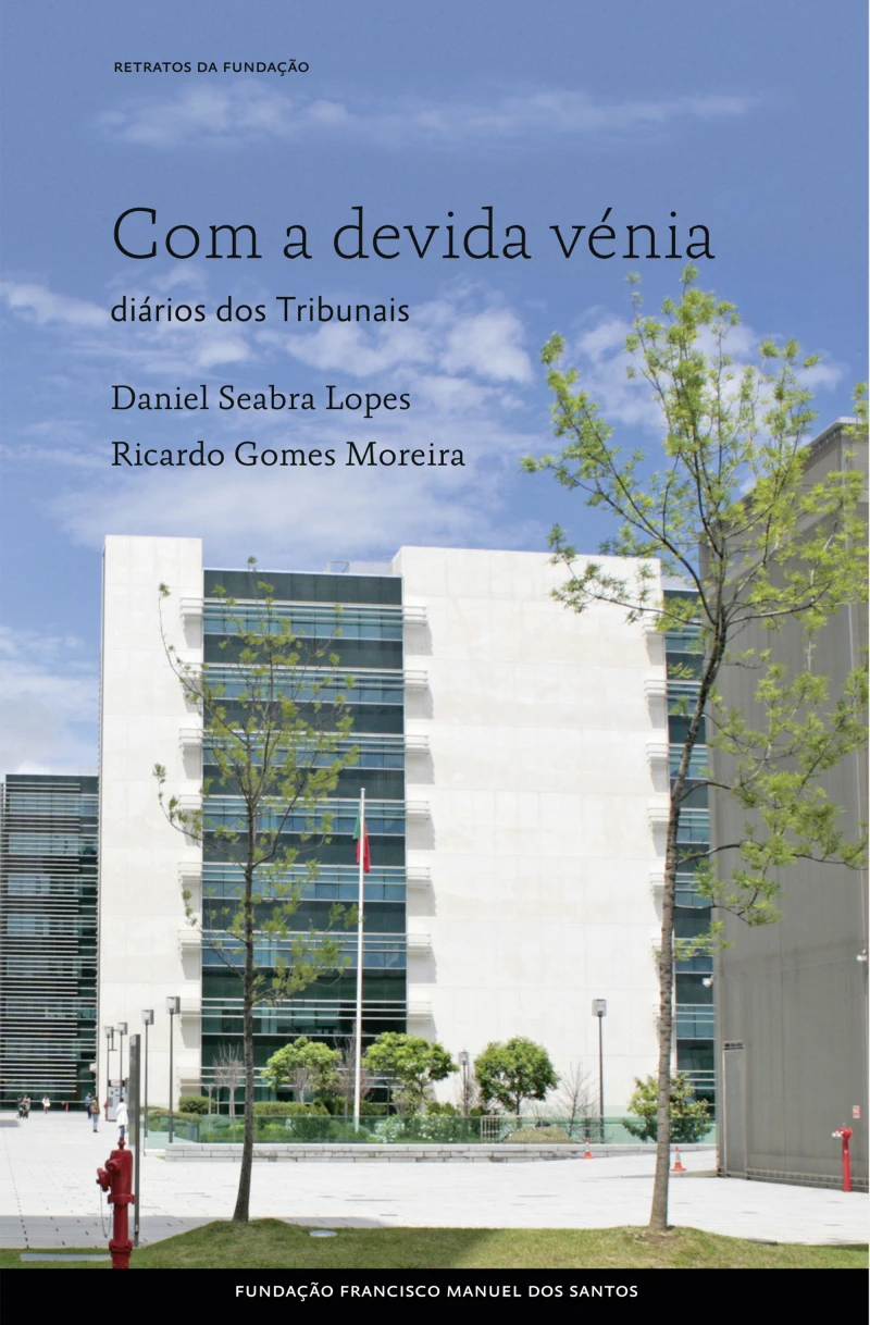 Portada: Com a devida vénia, diários dos Tribunais
