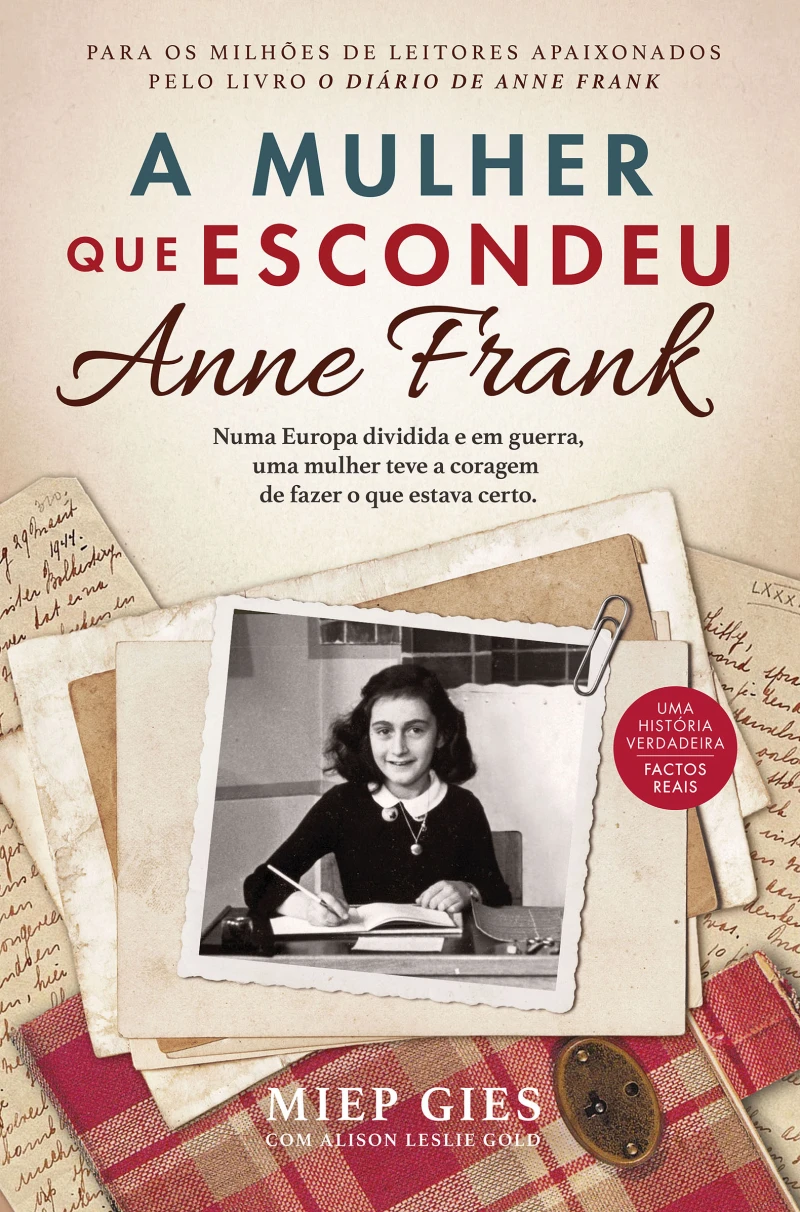 Portada: A Mulher que Escondeu Anne Frank