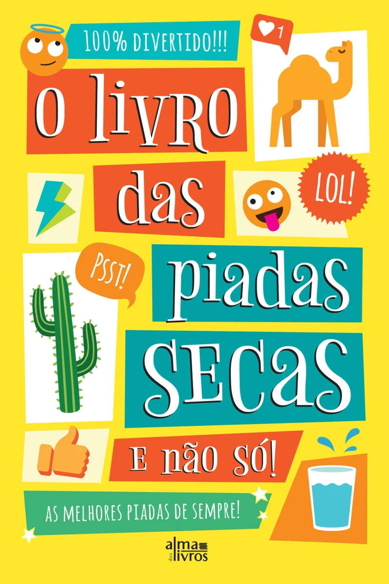 Portada: O Livro das Piadas Secas
