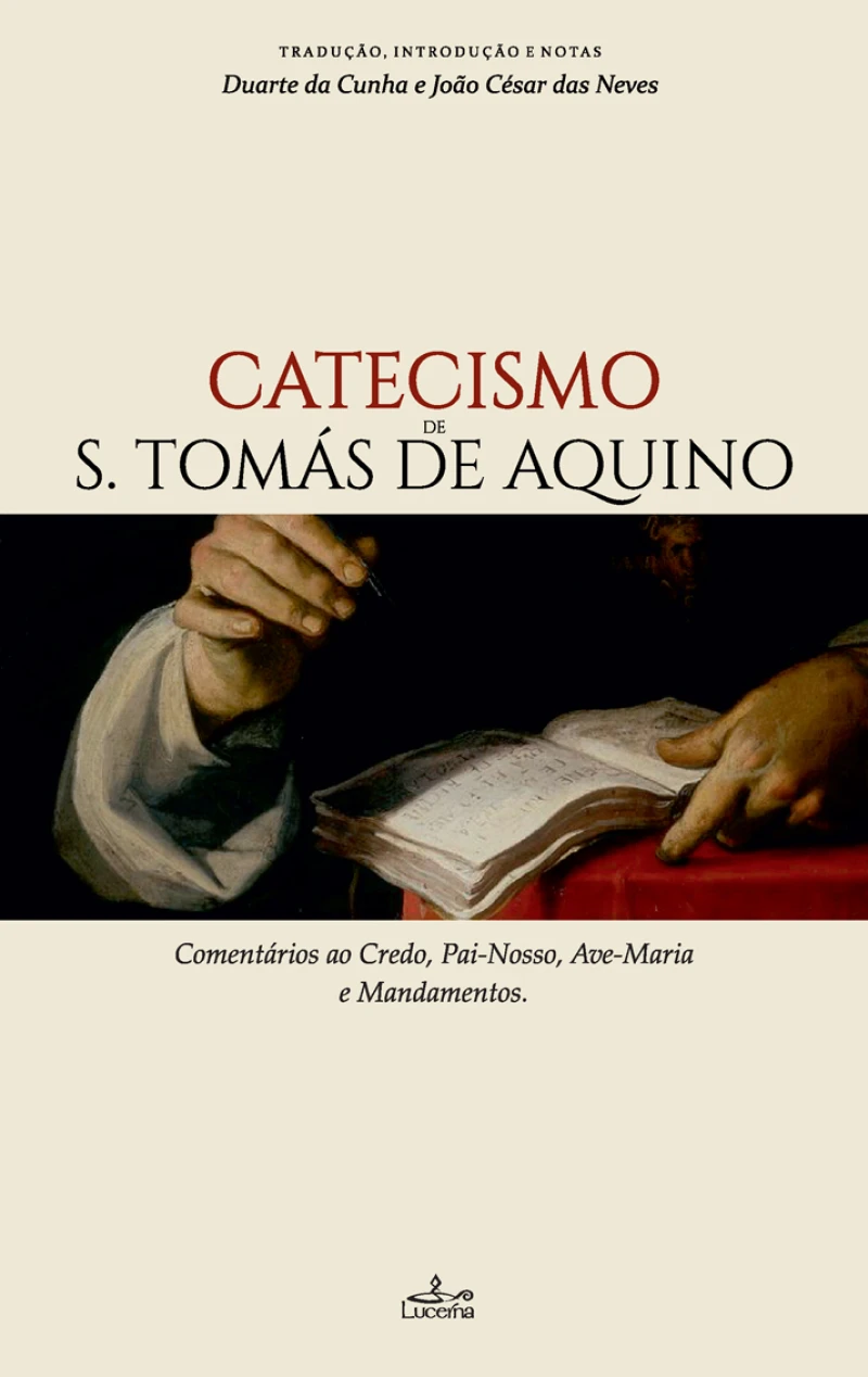 Portada: Catecismo de S. Tomás de Aquino