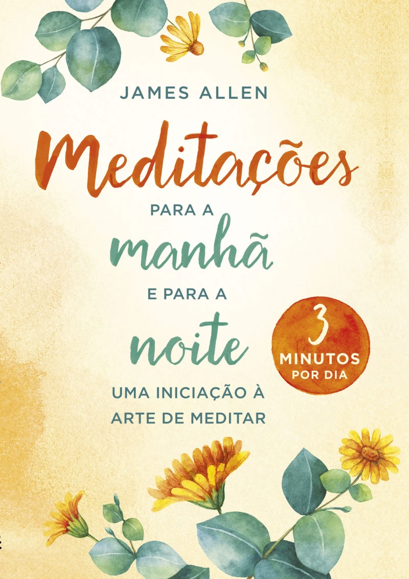 Portada: Meditações para a manhã e para a noite