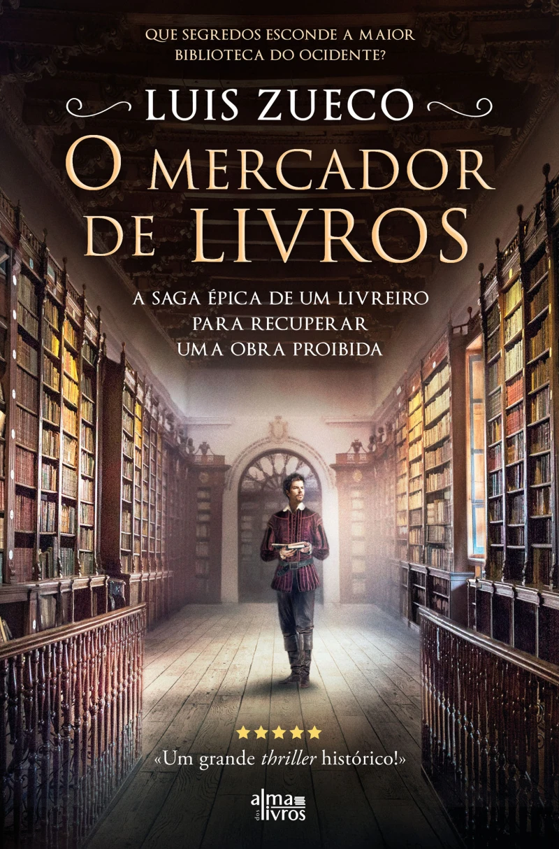 Portada: O Mercador de Livros