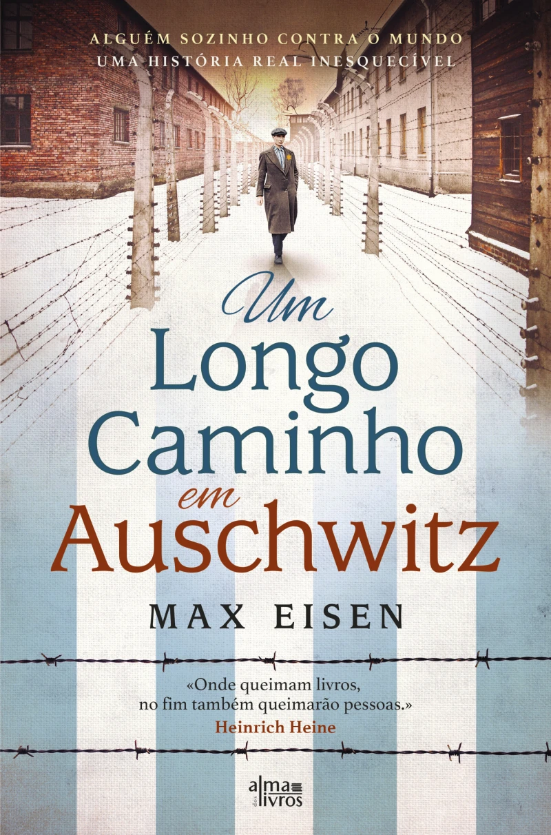 Portada: Um longo caminho em Auschwitz
