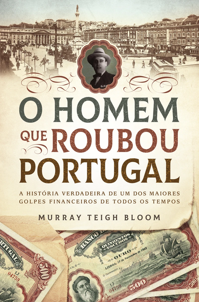 Portada: O Homem que Roubou Portugal