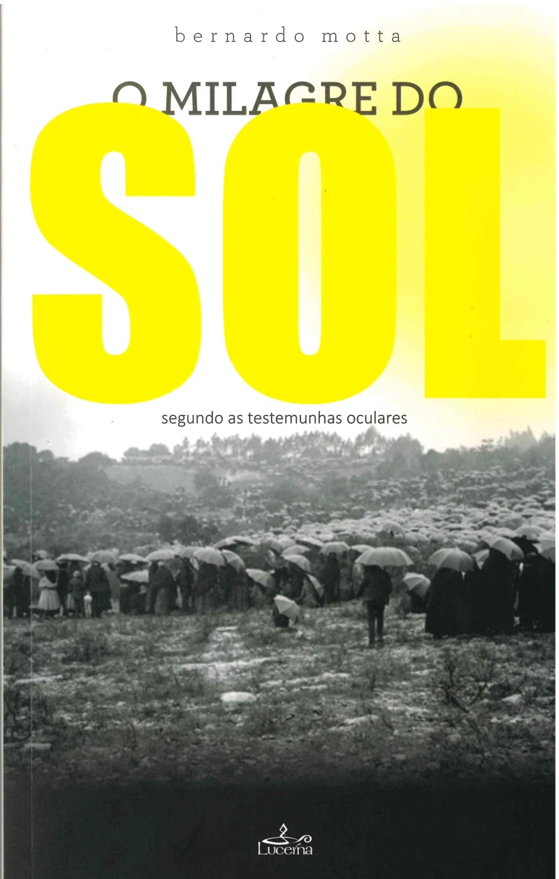 Portada: O Milagre do Sol - segundo as testemunhas oculares