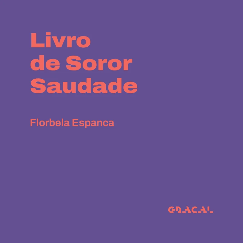 Portada: Livro de Soror Saudade