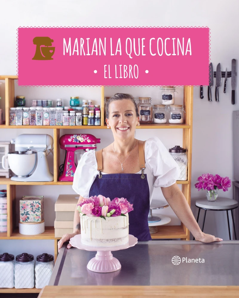 Portada: Marian la que cocina. El libro.