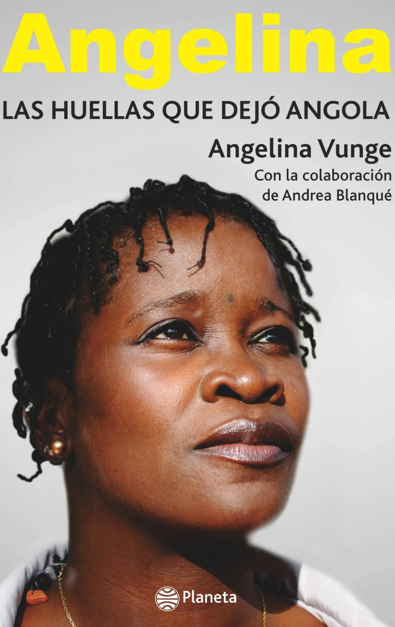 Portada: Angelina, las huellas que dejo angola