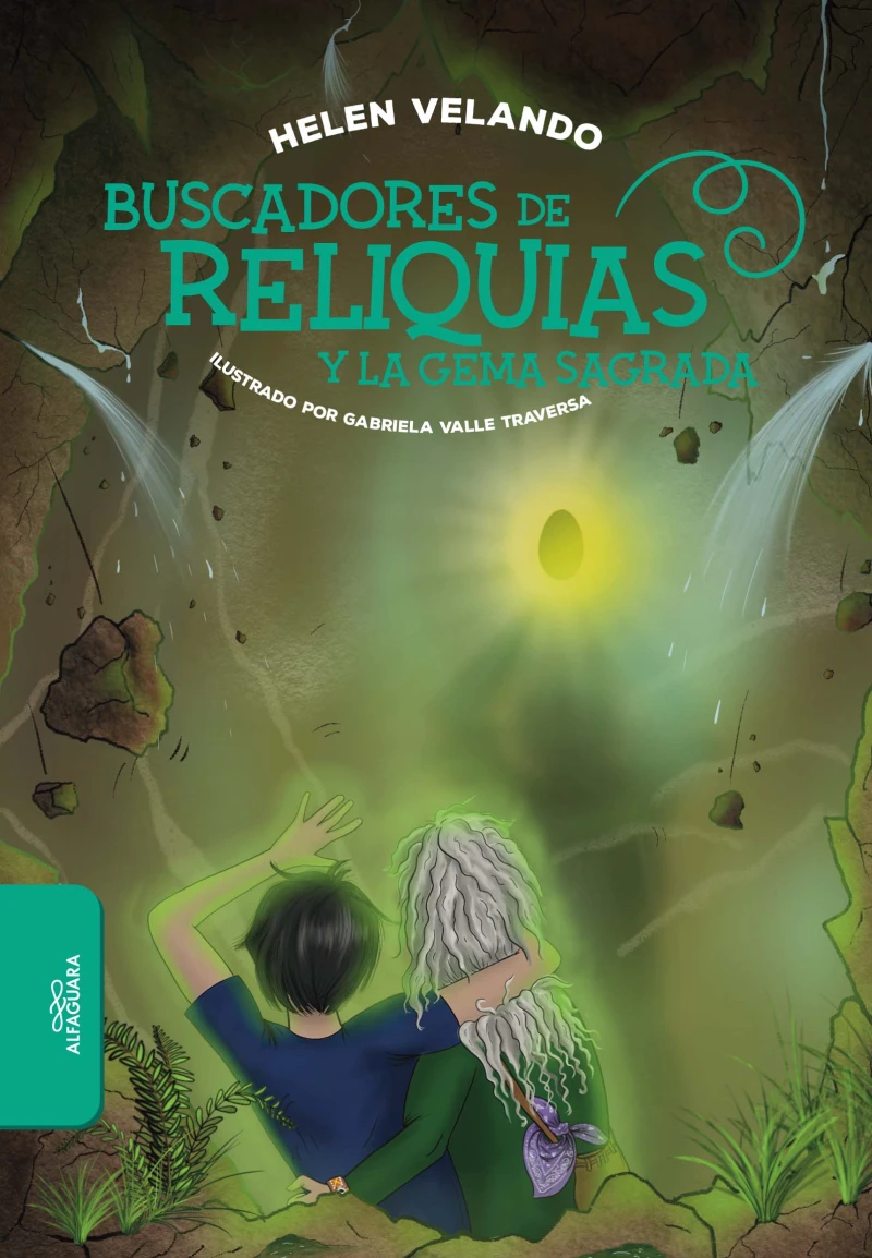 Portada: Buscadores de reliquias y la gema sagrada