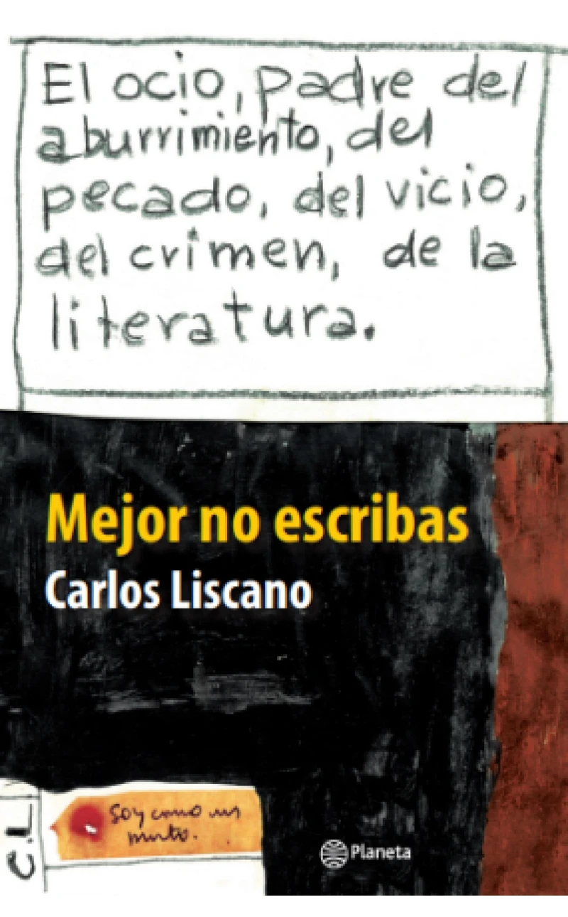 Portada: Mejor no escribas
