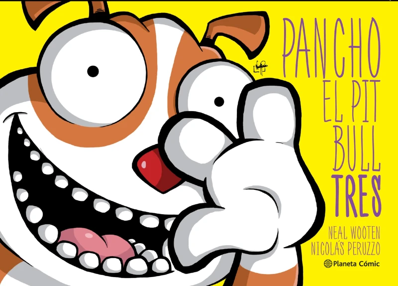 Portada: Pancho el Pitbull. Tres
