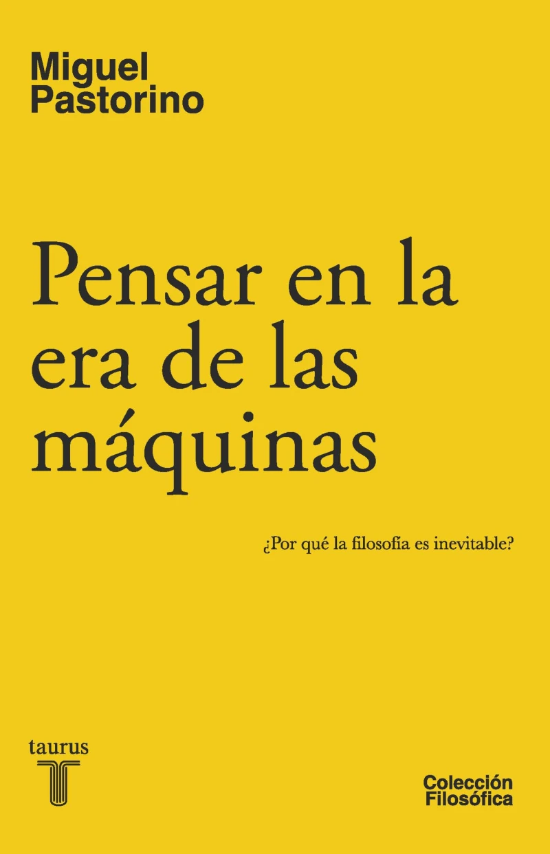 Portada: Pensar en la era de las máquinas