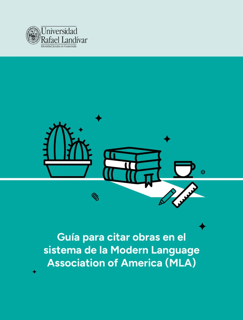 Portada: Guía para citar obras en el sistema de la Modern Language Association of America (MLA)